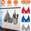 Dog Hammock Helper Pet Grooming Hammock Harness Restraint Bag Helper Breathable for Nail Trimming Clipping