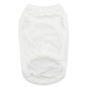 Cotton Dog Tank (yellow: Purple, Extra Large:: XL: White, Extra Large: yellow: Purple, Extra Large:: XL: X-Small)