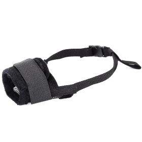 Pet Dog Muzzle Mask Adjustable Dog Mouth Cover with Breathable Mesh Adjustable at Neck Snout for Anti Biting Barking Chewing (Option:: S)