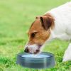 No Spill Dog Water Bowl Spill Proof Slow Water Feeder 47.35oz Pet Water Dispenser Travel Dog Bowl for Dogs/Pets