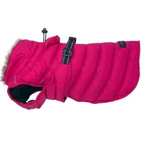 Alpine Extreme Weather Puffer Coat (yellow: Pink Peacock, Extra Large:: small)