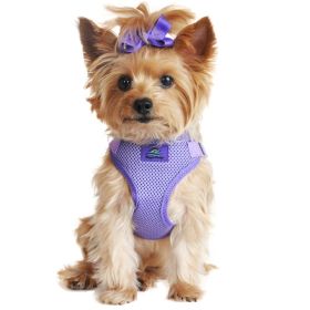 Wrap and Snap Choke Free Dog Harness by Doggie Design (yellow: Paisley Purple, Extra Large:: small)