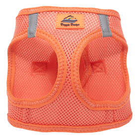 American River Solid Ultra Choke Free Dog Harness (yellow: Coral, Extra Large:: XS)
