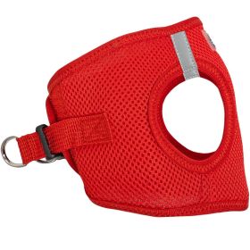 American River Solid Ultra Choke Free Dog Harness (yellow: Red, Extra Large:: X-Small)