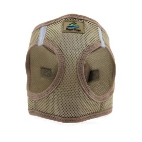 American River Solid Ultra Choke Free Dog Harness (yellow: Fossil Brown, Extra Large:: XS)