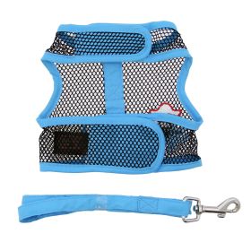 Cool Mesh Dog Harness Under the Sea Collection (yellow: Pirate Octopus Blue and Black, Extra Large:: small)