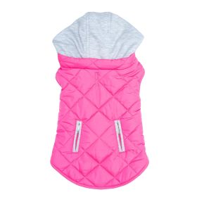 Weekender Dog Sweatshirt Hoodie (yellow: Pink, Extra Large:: small)