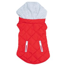 Weekender Dog Sweatshirt Hoodie (yellow: Red, Extra Large:: small)