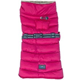Alpine Extreme Weather Puffer Coat (yellow: Pink Peacock, Extra Large:: medium)