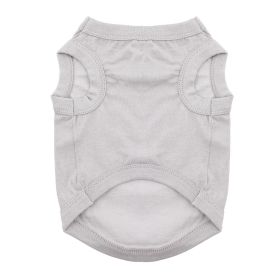 Cotton Dog Tank (yellow: Purple, Extra Large:: XL: Glacier Gray, Extra Large: yellow: Purple, Extra Large:: XL: medium)