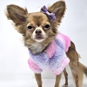 Soft Plush Pullover (yellow: Purple, Extra Large:: XL: Tie-Dye Pink & Purple, Extra Large: yellow: Purple, Extra Large:: XL: medium)