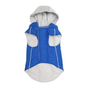 Weekender Dog Sweatshirt Hoodie (yellow: Royal Blue, Extra Large:: medium)