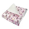 Girly Monkey Flannel/Plush Blanket