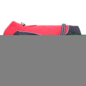 Alpine All-Weather Dog Coat (yellow: Red and Black, Extra Large:: X-Large)