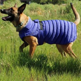 Alpine Extreme Weather Puffer Coat (yellow: Navy Blue, Extra Large:: X-Large)