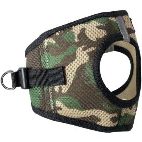American River Choke Free Dog Harness Camouflage Collection (yellow: Green Camo, Extra Large:: small)