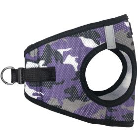 American River Choke Free Dog Harness Camouflage Collection (yellow: Purple Camo, Extra Large:: large)