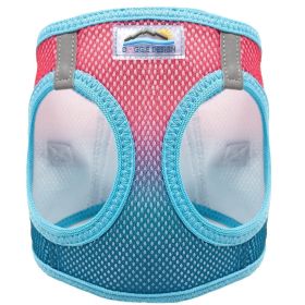 American River Choke Free Dog Harness Ombre Collection (yellow: Sugar Plum, Extra Large:: large)