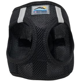 American River Solid Ultra Choke Free Dog Harness (yellow: Black, Extra Large:: 3XL)