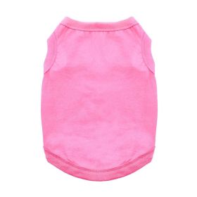 Cotton Dog Tank (yellow: Purple, Extra Large:: XL: Carnation Pink, Extra Large: yellow: Purple, Extra Large:: XL: X-Large)