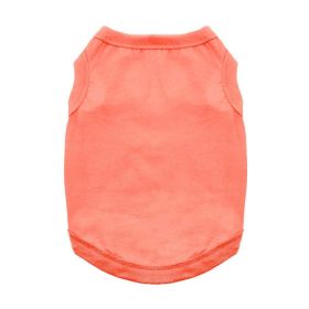 Cotton Dog Tank (yellow: Coral, Extra Large:: X-Large)
