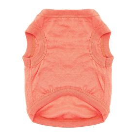 Cotton Dog Tank (yellow: Purple, Extra Large:: XL: Coral, Extra Large: yellow: Purple, Extra Large:: XL: 2X-Large)
