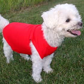 Cotton Dog Tank (yellow: Purple, Extra Large:: XL: Flame Scarlet Red, Extra Large: yellow: Purple, Extra Large:: XL: 3X-Large)