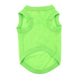 Cotton Dog Tank (yellow: Purple, Extra Large:: XL: Green Flash, Extra Large: yellow: Purple, Extra Large:: XL: X-Large)