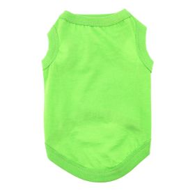 Cotton Dog Tank (yellow: Purple, Extra Large:: XL: Green Flash, Extra Large: yellow: Purple, Extra Large:: XL: 3X-Large)