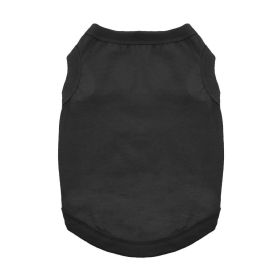 Cotton Dog Tank (yellow: Purple, Extra Large:: XL: Jet Black, Extra Large: yellow: Purple, Extra Large:: XL: 2X-Large)