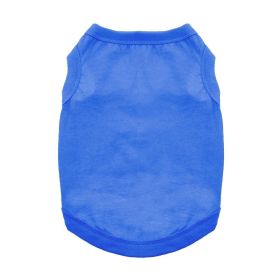 Cotton Dog Tank (yellow: Purple, Extra Large:: XL: Nautical Blue, Extra Large: yellow: Purple, Extra Large:: XL: 2X-Large)