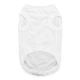 Cotton Dog Tank (yellow: Purple, Extra Large:: XL: White, Extra Large: yellow: Purple, Extra Large:: XL: X-Large)