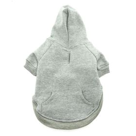Flex-Fit Dog Hoodie (yellow: Gray, Extra Large:: 2X-Large)