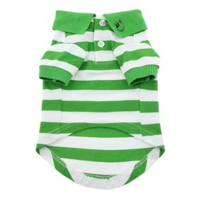 Striped Dog Polo (yellow: Purple, Extra Large:: XL: Greenery and White, Extra Large: yellow: Purple, Extra Large:: XL: X-Large)