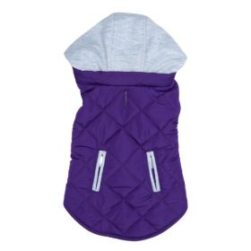Weekender Dog Sweatshirt Hoodie (yellow: Purple, Extra Large:: X-Small)
