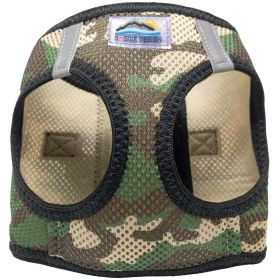 American River Choke Free Dog Harness Camouflage Collection (yellow: Green Camo, Extra Large:: medium)