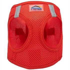 American River Solid Ultra Choke Free Dog Harness (yellow: Red, Extra Large:: medium)