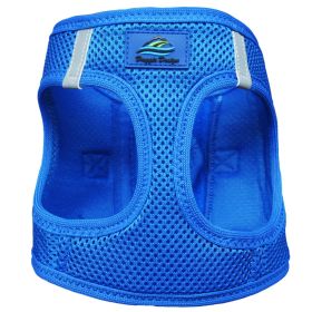 American River Solid Ultra Choke Free Dog Harness (yellow: Cobalt Blue, Extra Large:: medium)