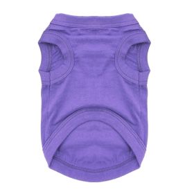 Cotton Dog Tank (yellow: Purple, Extra Large:: XL: Ultra Violet, Extra Large: yellow: Purple, Extra Large:: XL: large)