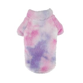 Soft Plush Pullover (yellow: Purple, Extra Large:: XL: Tie-Dye Pink & Purple, Extra Large: yellow: Purple, Extra Large:: XL: large)